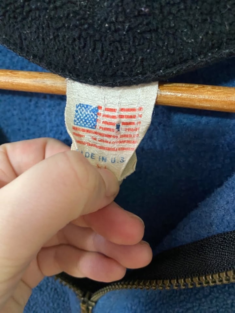 Vintage Alaska Fleece Zip Up Sweater - Picture 2 of 3